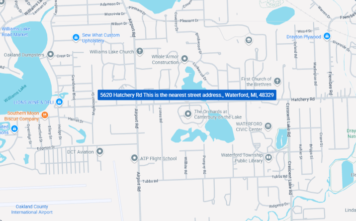 Pictures of Land property located at 5620 Hatchery Rd  This is the nearest street address., Waterford, MI 48329 for sales - image #1