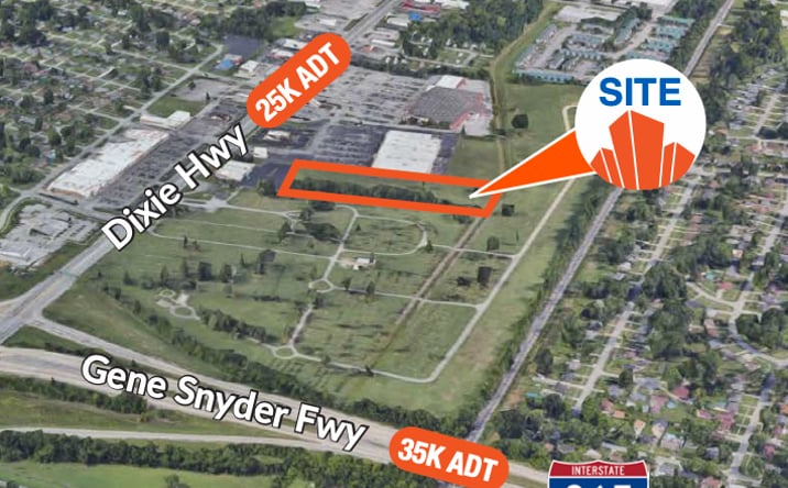 Pictures of Land property located at 10713 Dixie Hwy, Louisville, KY 40272 for sales - image #1