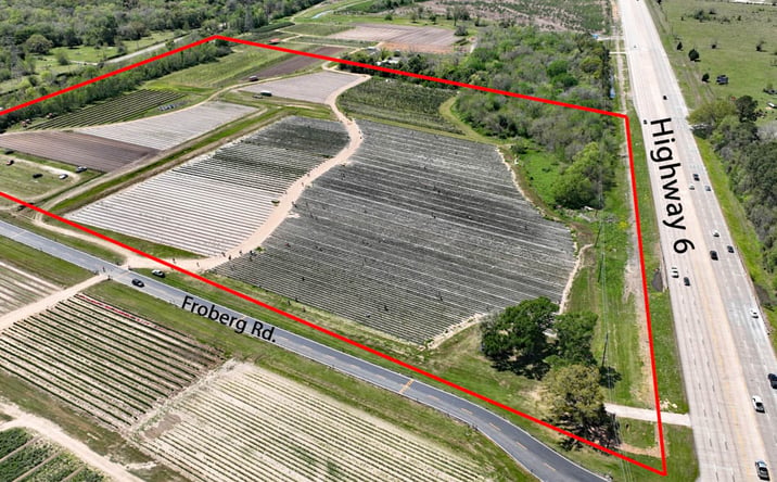 Pictures of Industrial, Land property located at SWC Highway 6 and Froberg Road, Alvin, TX 77511 for sales - image #1