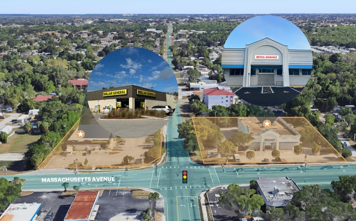 Pictures of Retail property located at 6445 Massachusetts Ave, New Port Richey, FL 34653 for sales - image #1