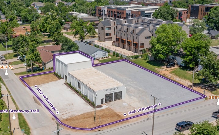 Pictures of Land, Retail, Office property located at Warehouse 701 SE 5th St, Bentonville, AR 72712 for sales - image #1
