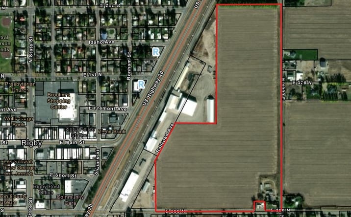 Pictures of Land property located at 301 N 4000 E, Rigby, ID 83442 for sales - image #1