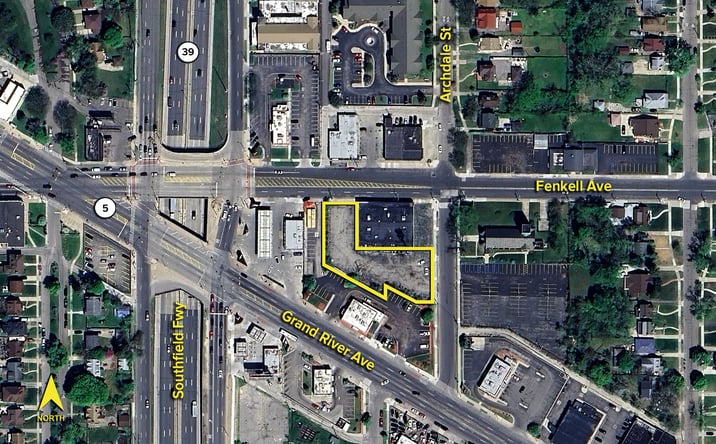 Pictures of Land property located at 17737 Fenkell Ave, Detroit, MI 48227 for sales - image #1