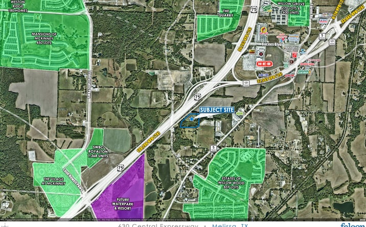 Pictures of Land property located at 630 Central Expressway, Melissa, TX 75454 for sales - image #1