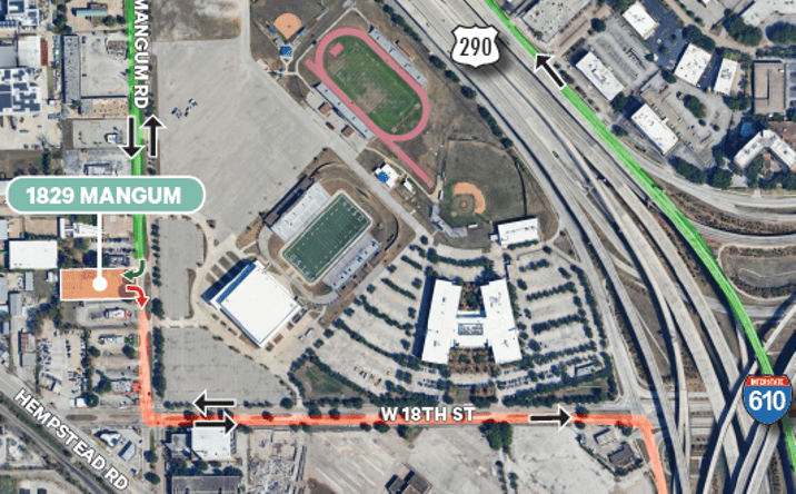 Pictures of Retail, Land property located at 1829 Mangum Rd, Houston, TX 77092 for sales - image #1