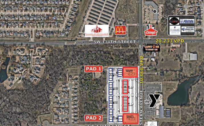 Pictures of Land property located at S.W. 138th Street & Western Avenue, Oklahoma City, OK 73170 for sales - image #1