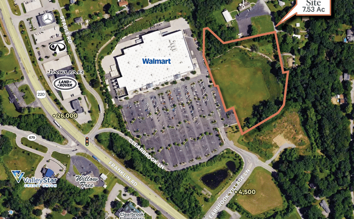 Pictures of Land property located at 5350 Clearbrook Village Ln, Roanoke, VA 24014 for sales - image #1