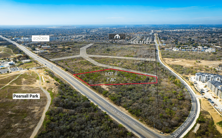 Pictures of Land property located at Medina Base Rd - Lot 6, San Antonio, TX 78242 for sales - image #1