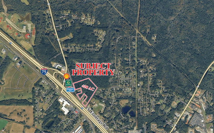 Pictures of Land property located at Frontage Rd, Forsyth, GA 31029 for sales - image #1