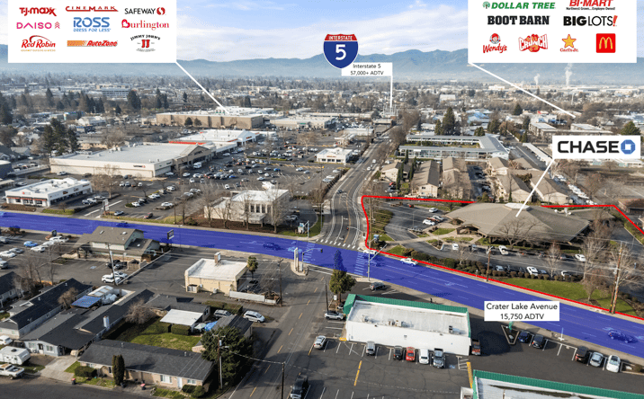 Pictures of Office, Retail property located at 601 Crater Lake Ave, Medford, OR 97504 for sales - image #1