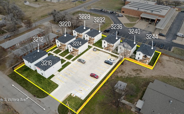 Pictures of Multifamily property located at 3212 S Victoria Ave, Wichita, KS 67216 for sales - image #1