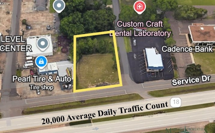 Pictures of Land property located at 2327 US-80, Pearl, MS 39208 for sales - image #1