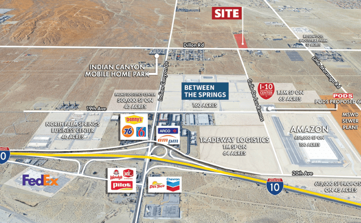 Pictures of Land property located at Dillon Rd, Desert Hot Springs, CA 92240 for sales - image #1