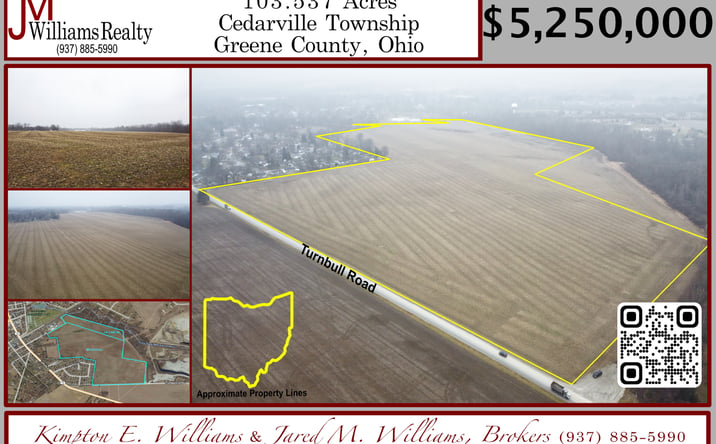 Pictures of Land property located at 3448 Turnbull Rd, Cedarville, OH 45314 for sales - image #1