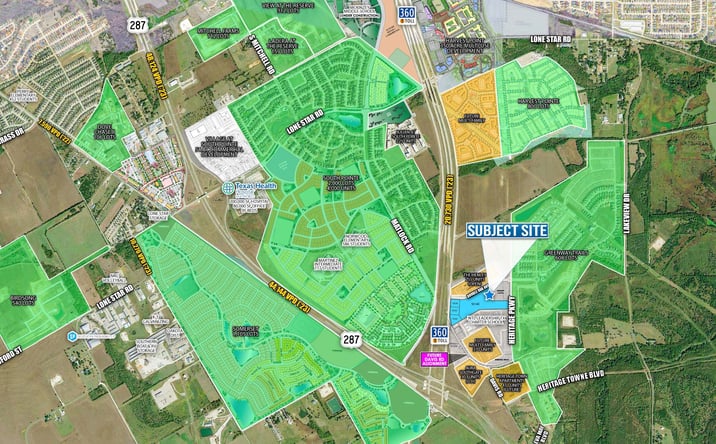 Pictures of Land property located at Double Oak Avenue, Grand Prairie, TX 76065 for sales - image #1