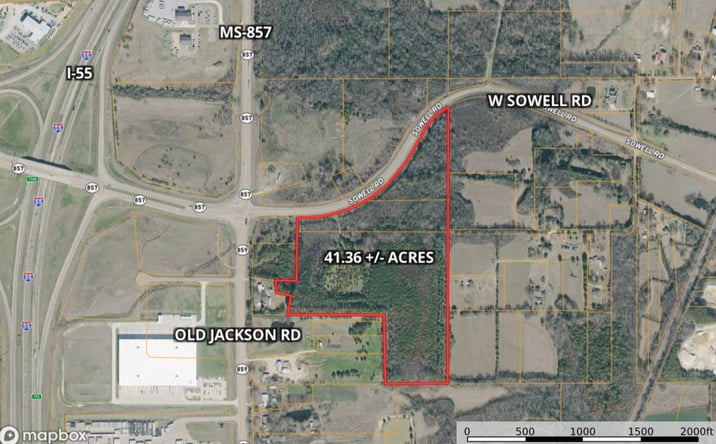 Pictures of Land property located at W Sowell Rd, Canton, MS 39046 for sales - image #1