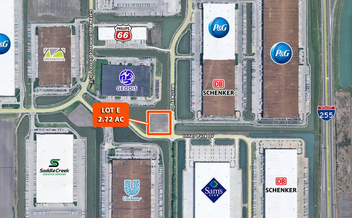 Pictures of Land property located at Inner Park Dr And Westway Dr, Edwardsville, IL 62025 for sales - image #1