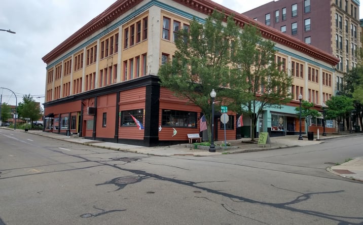 Pictures of Retail, Multifamily, Office, Mixed Use property located at 201-205 Cherry Street, Jamestown, NY 14701 for sales - image #1