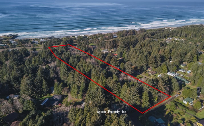 Pictures of Land, Multifamily property located at TL 100 & 300 NE Starr Creek Drive, Yachats, OR 97498 for sales - image #1