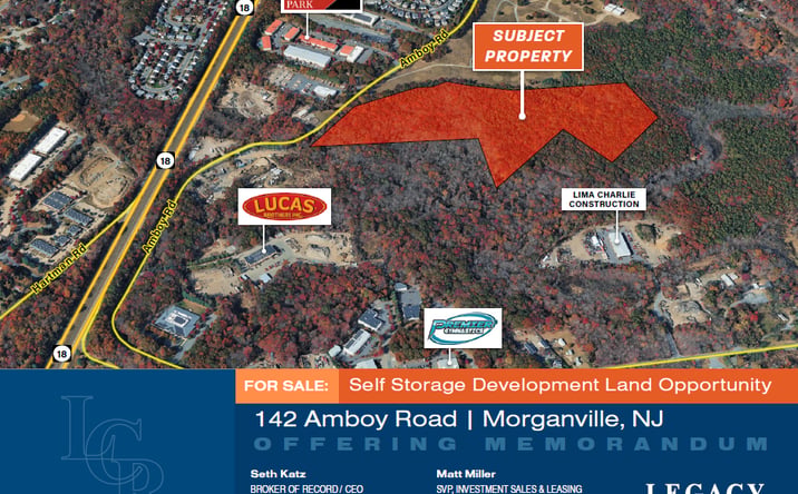 Pictures of Land, Self Storage property located at 142 Amboy Rd, Marlboro Township, NJ 07751 for sales - image #1