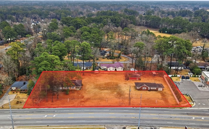 Pictures of Retail, Land property located at 1608-1612 SE Greenville Blvd, Greenville, NC 27858 for sales - image #1