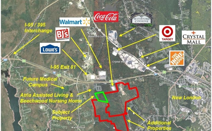 Pictures of Land property located at 166R Waterford Pkwy S, Waterford, CT 06385 for sales - image #1