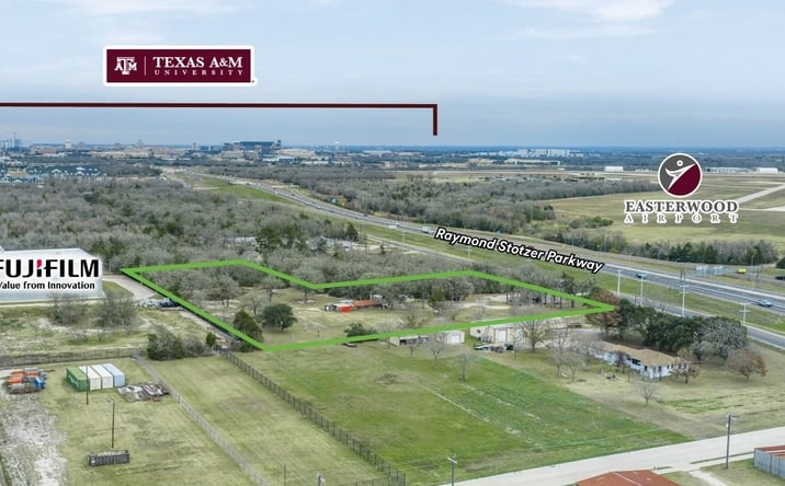 Pictures of Land property located at 4842 Raymond Stotzer Parkway, College Station, TX 77845 for sales - image #1