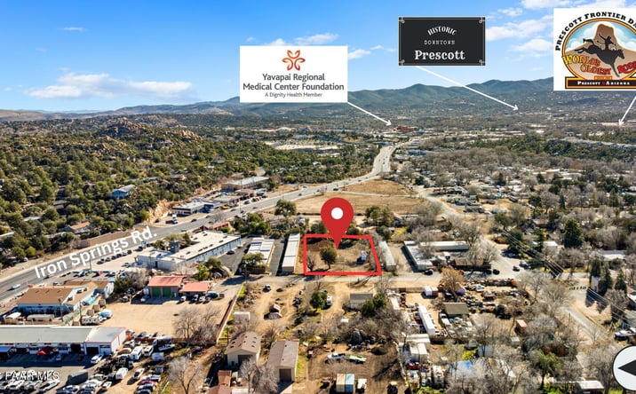 Pictures of Land property located at 1623 Shoup Street, Prescott, AZ 86305 for sales - image #1