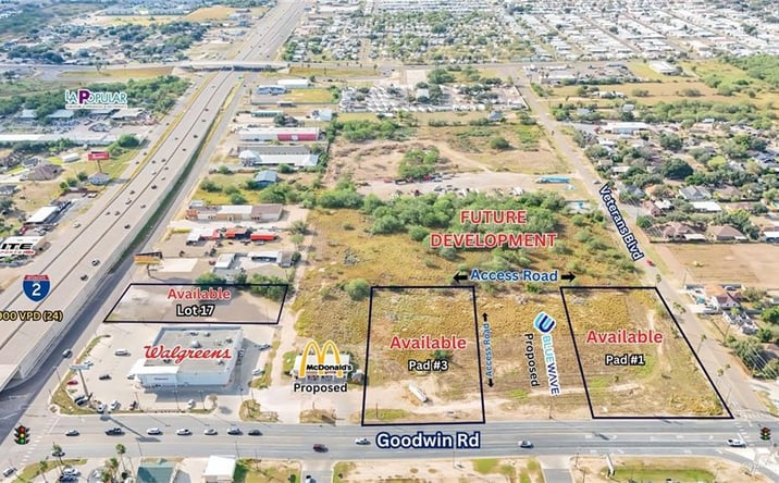 Pictures of Land property located at 295 N FM 492, Palmview, TX 78572 for sales - image #1