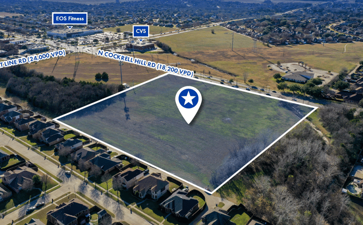 Pictures of Land property located at 200 N Cockrell Hill Rd, DeSoto, TX 75115 for sales - image #1