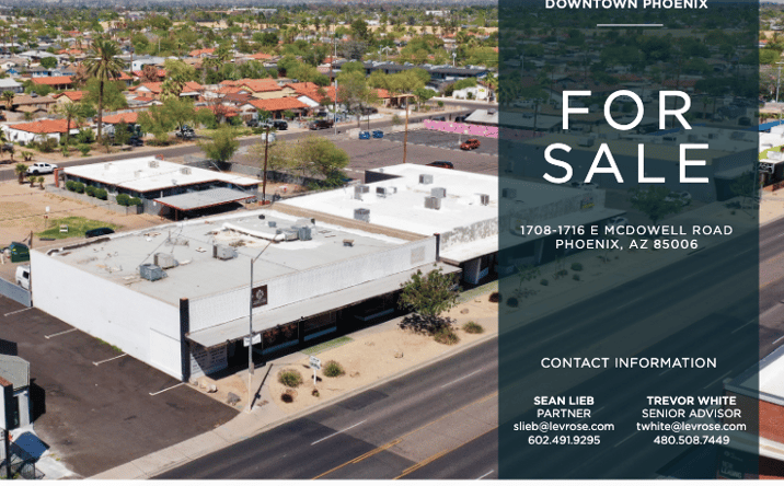 Pictures of Retail property located at 1708 E McDowell Rd, Phoenix, AZ 85006 for sales - image #1
