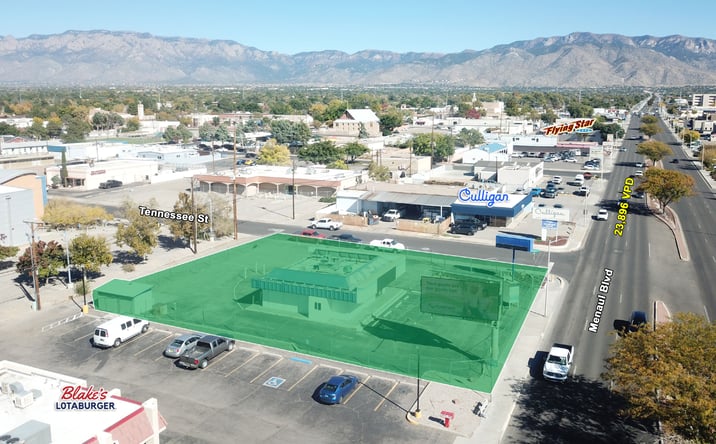 Pictures of Retail property located at 7717 Menaul Blvd NE, Albuquerque, NM 87110 for sales - image #1