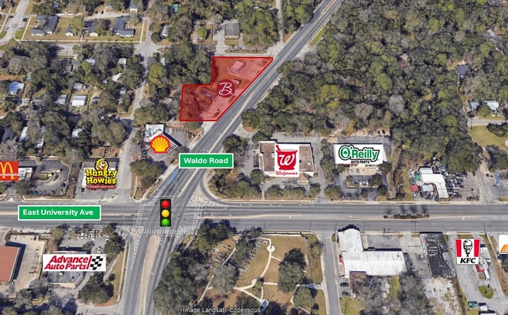 Pictures of Land property located at 114 NE Waldo Rd, Gainesville, FL 32641 for sales - image #1