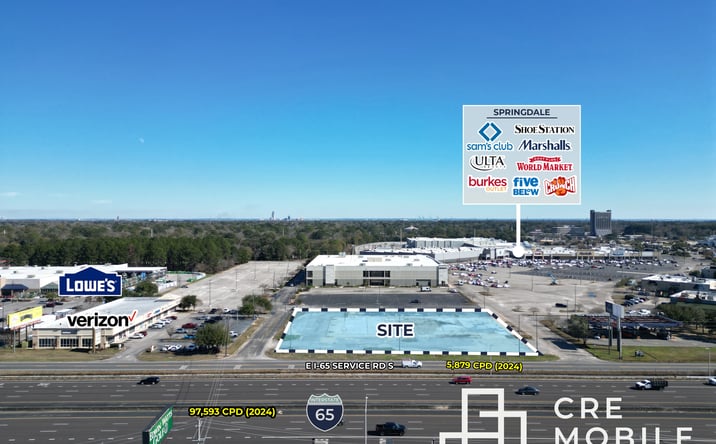 Pictures of Land property located at 3250 Airport Blvd, Mobile, AL 36606 for sales - image #1