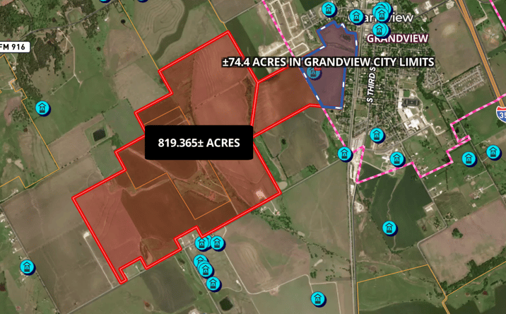 Pictures of Land property located at County Rd 301, Grandview, TX 76050 for sales - image #1
