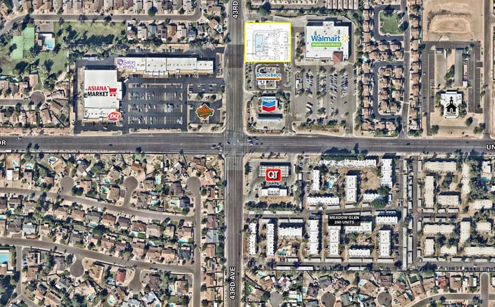 Pictures of Retail, Land property located at 43rd Ave & Union Hills Drive, Glendale, AZ 85308 for sales - image #1