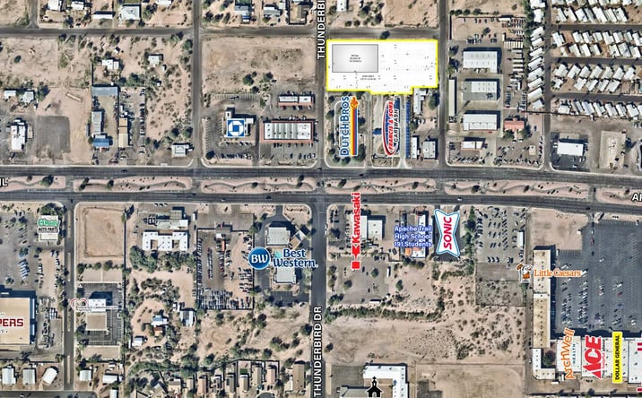 Pictures of Land property located at Thunderbird Drive & Apache Trail, Apache Junction, AZ 85120 for sales - image #1