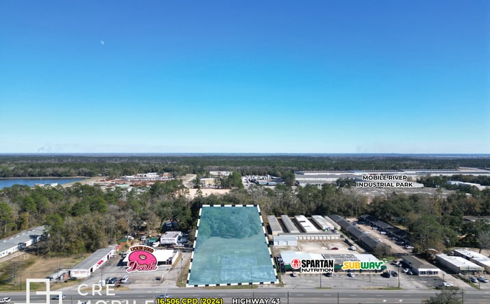 Pictures of Land property located at 616 Highway 43, Saraland, AL 36571 for sales - image #1