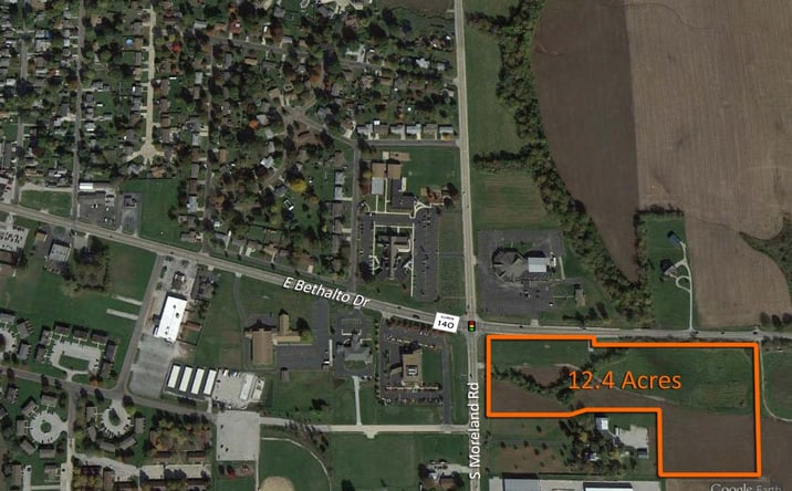 Pictures of Land property located at 705 South Moreland Rd, Bethalto, IL 62010 for sales - image #1
