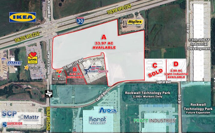 Pictures of Land property located at 3101 Fit Sport Life Blvd, Rockwall, TX 75032 for sales - image #1