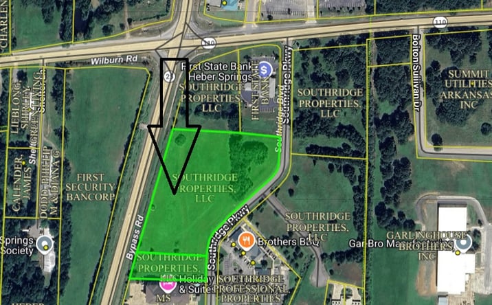 Pictures of Land property located at Lot 7 B Southridge Parkway, Heber Springs, AR 72543 for sales - image #1