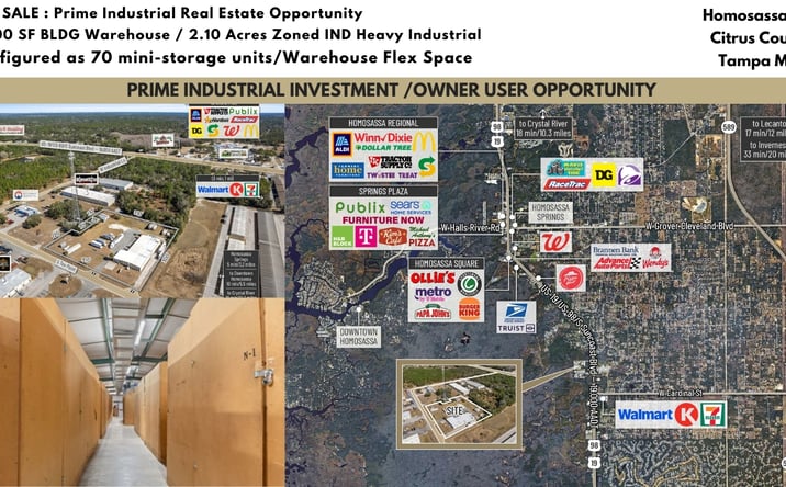 Pictures of Industrial property located at 6331 S Tex Point, Homosassa, FL 34448 for sales - image #1