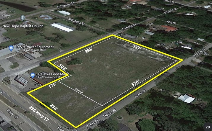 Pictures of Land property located at 236 Hwy 17 N., Palatka, FL 32177 for sales - image #1