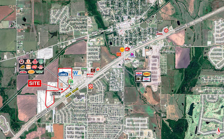 Pictures of Retail, Land property located at 772 I-30, Royse City, TX 75189 for sales - image #1