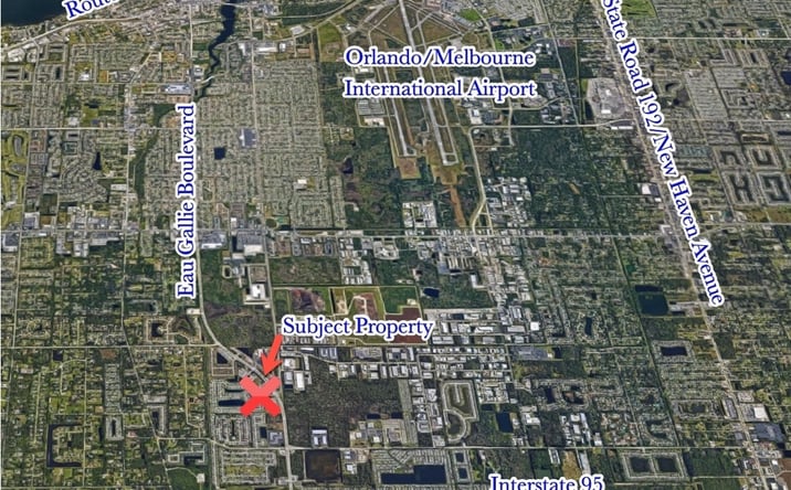 Pictures of Land property located at Eau Gallie Boulevard Pad Sites, Melbourne, FL 32935 for sales - image #1