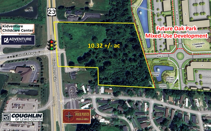 Pictures of Land property located at 5143 Columbus Pike, Lewis Center, OH 43035 for sales - image #1