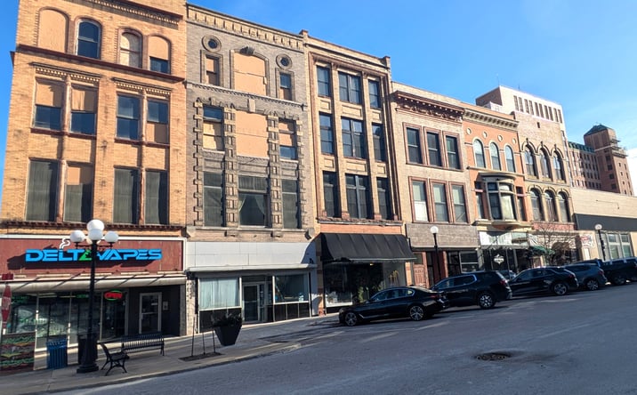 Pictures of Mixed Use, Multifamily, Office, Retail property located at 317-319 N. main street, bloom, Bloomington, IL 61701 for sales - image #1