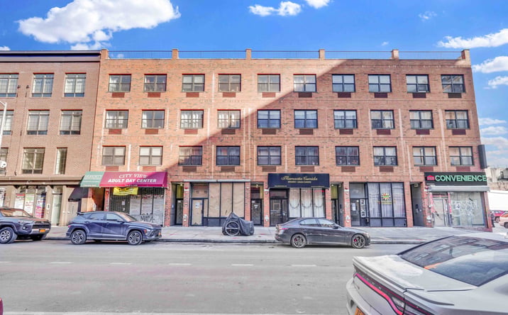 Pictures of Multifamily, Retail property located at 343 Nostrand Ave, Brooklyn, NY 11216, 345 Nostrand Ave, Brooklyn, NY 11216, 345A Nostrand Ave, Brooklyn, NY 11216, 347 Nostrand Ave, Brooklyn, NY 11216, 349 Nostrand Ave, Brooklyn, NY 11216, 415 Gates Ave, Brooklyn, NY 11216 for sales - image #1