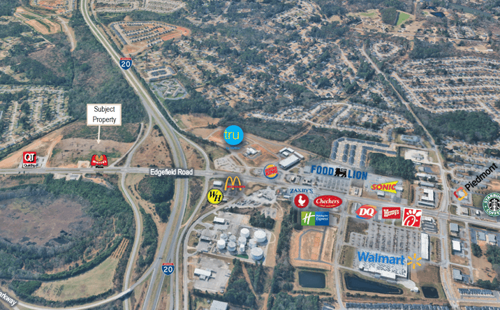 Pictures of Land property located at 980 Edgefield Rd, North Augusta, SC 29841 for sales - image #1