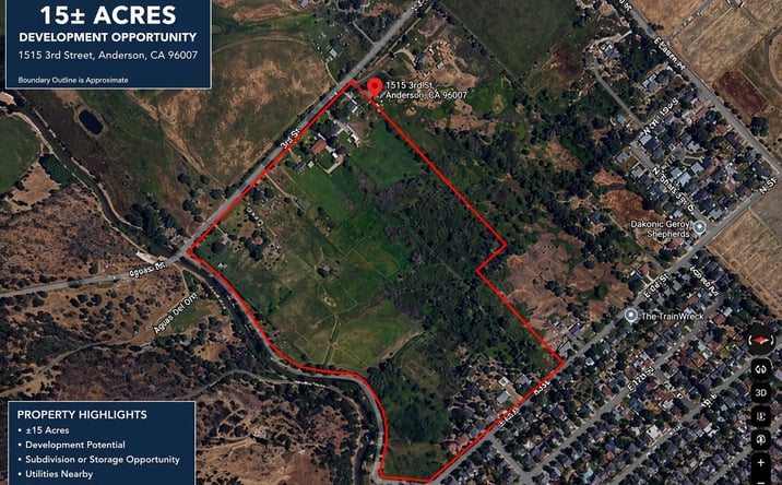 Pictures of Land property located at 1515 3rd St, Anderson, CA 96007, 1521 3rd St, Anderson, CA 96007 for sales - image #1